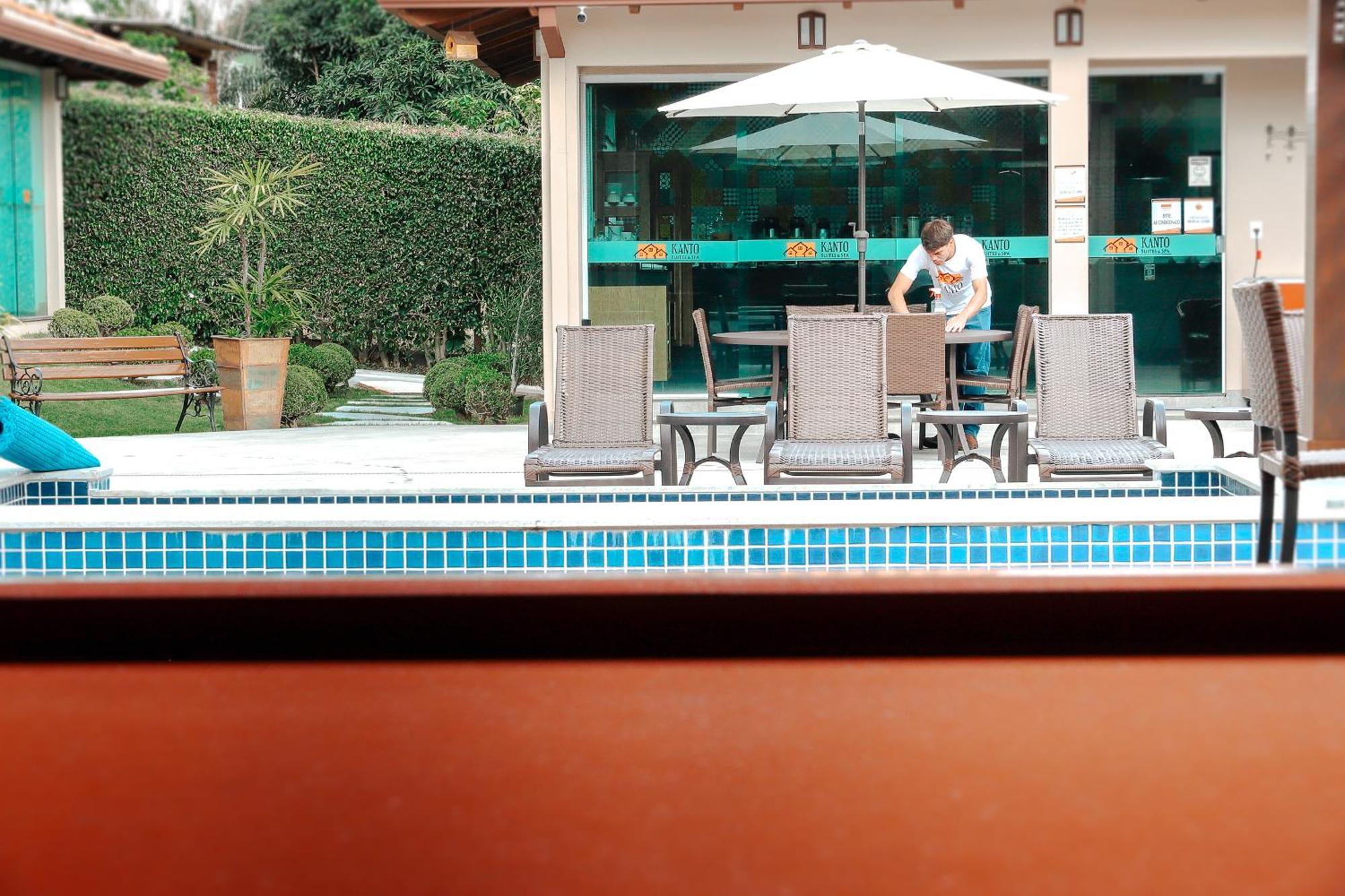 Pousada Kanto Suites & Spa Capitólio Esterno foto