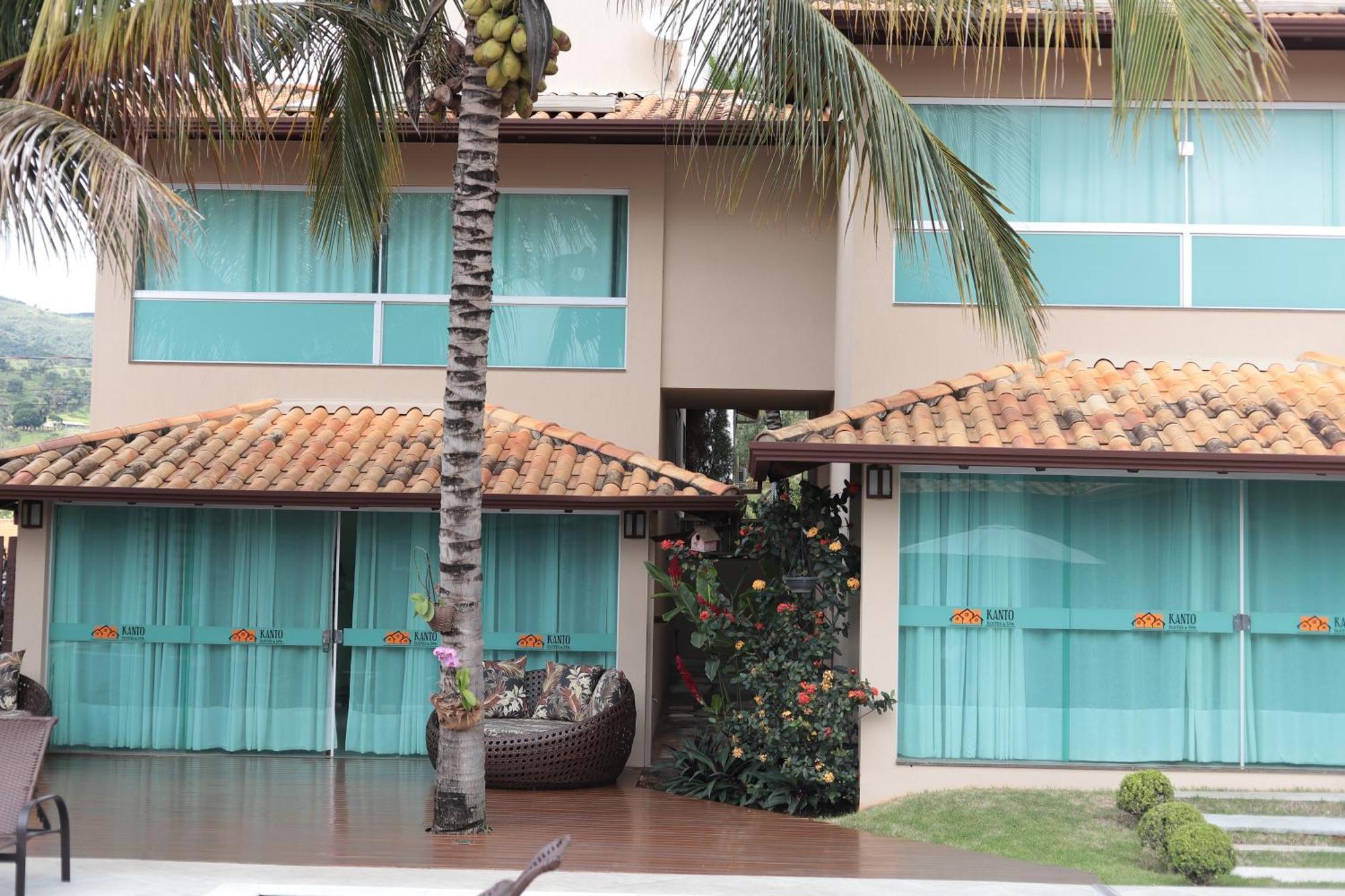 Pousada Kanto Suites & Spa Capitólio Esterno foto